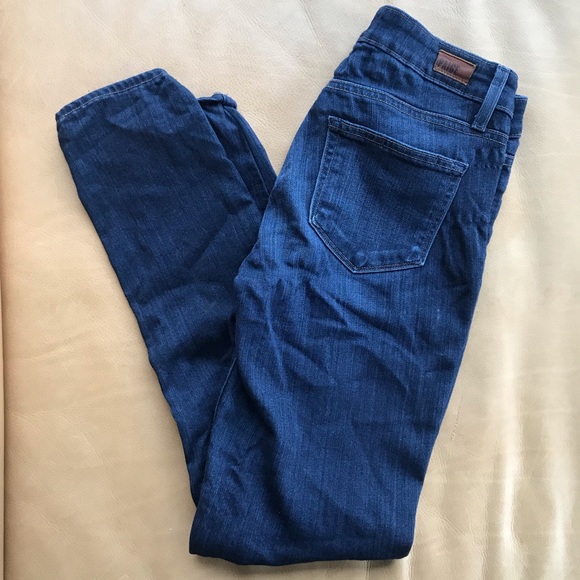 PAIGE Transcend - Verdugo Ankle Skinny Jeans 26 - Picture 3 of 6
